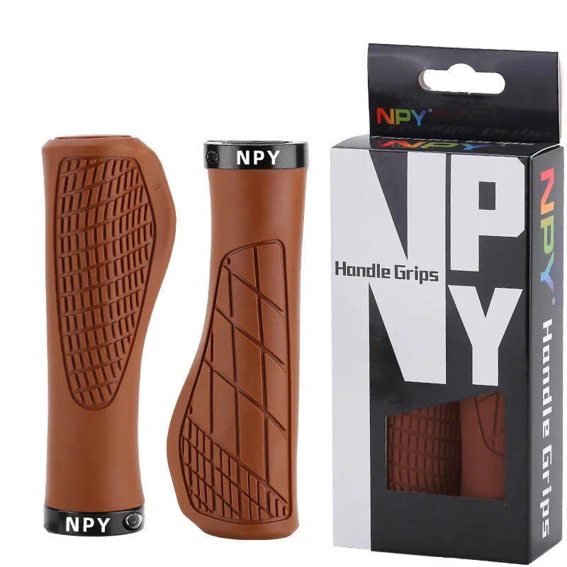 Bicycle Handlebar Grip Lock On Mountain Bike Grip Soft Rubber MTB Cuffs 22.2mm Bicycle Handle Cover Non-slip Bike Handles - Smarsty