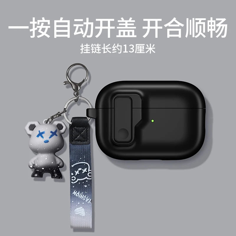 Luxury Protective Case for AirPods Pro with Hook - Smarsty