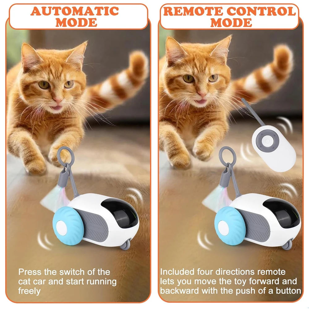 Smart Cat Toy with Remote Control for Interactive Play - Smarsty