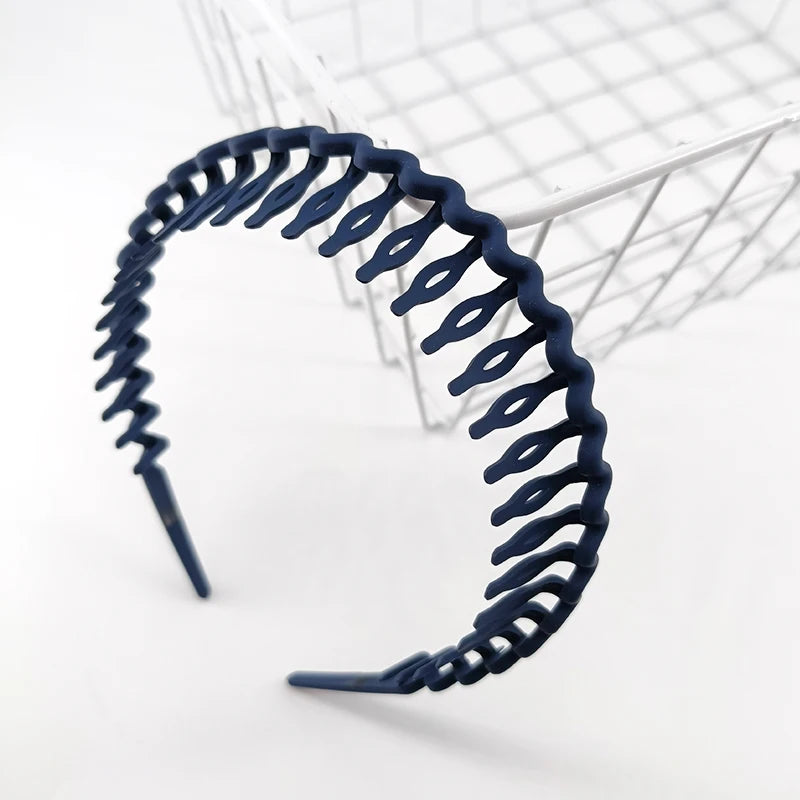 Frosted Color Non-Slip Hair Clip Headbands - Smarsty