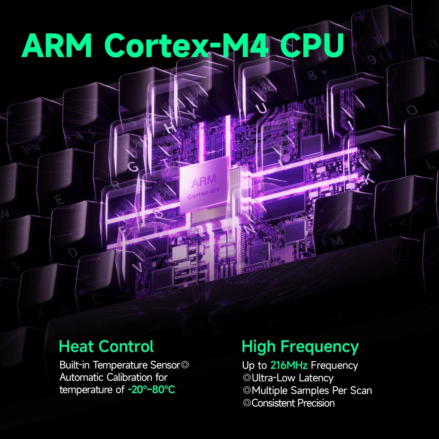 Mechanical Keyboard 60 Percent With Magnetic Switch ARGB