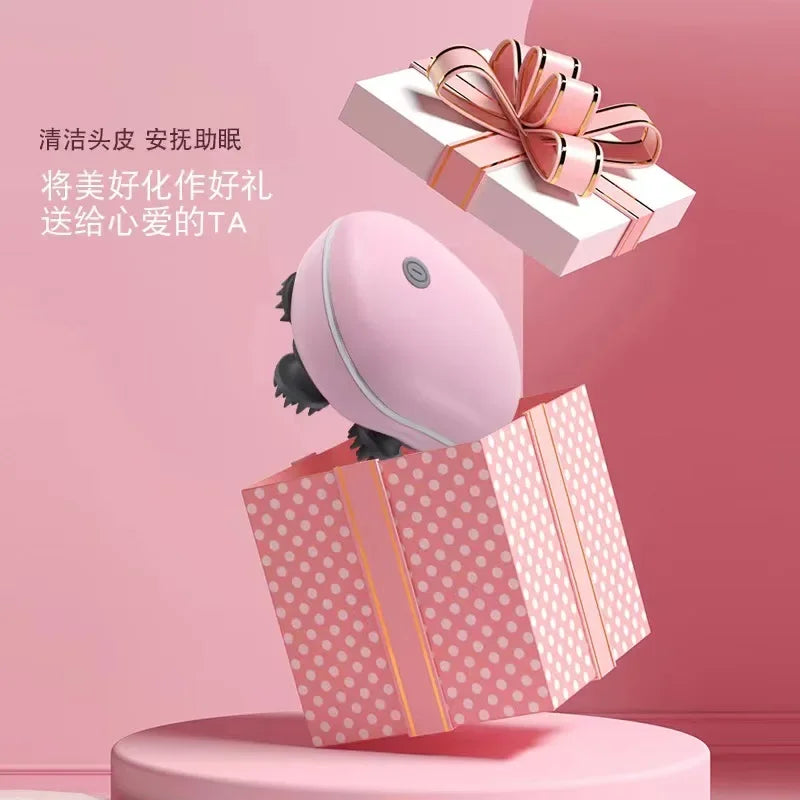 Electric Scalp Massager With Red Light Therapy - Smarsty