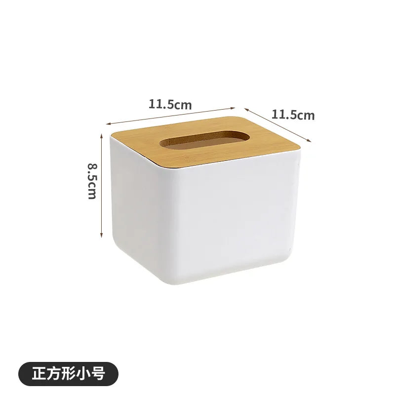 1pc Tissue Box Holder, Desktop Tissue Holder, Decorative Tissue Holder, Kitchen Bedroom Living Room Dining Room, Home Decor