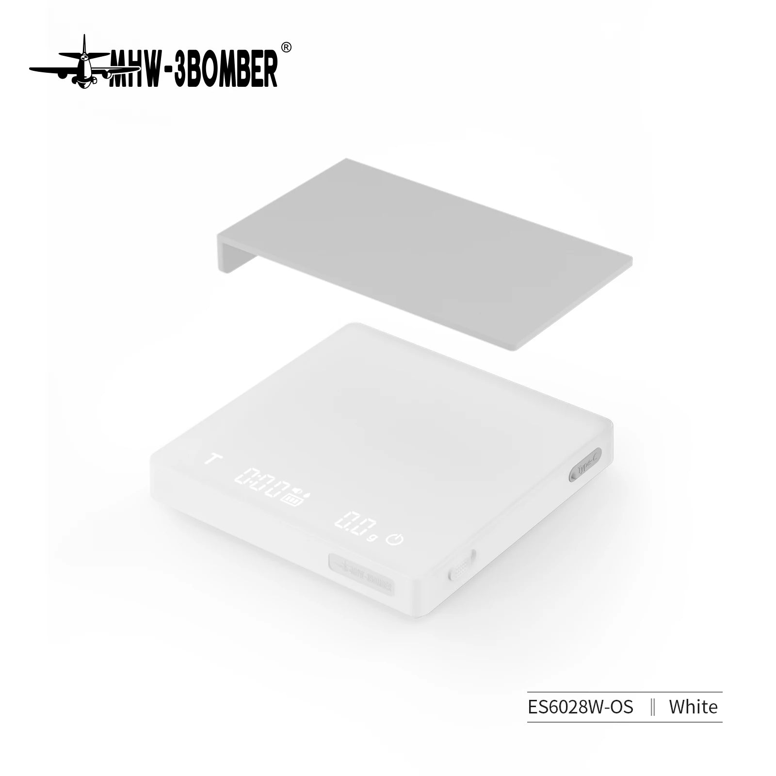 High Precision Digital Coffee Scale with LED Display - Smarsty