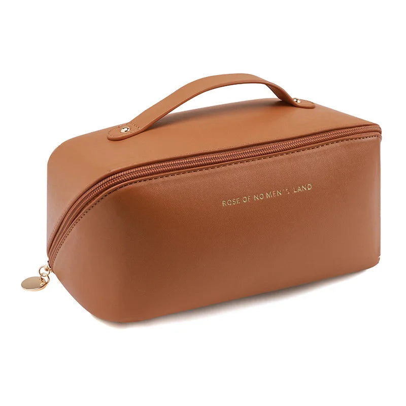 PU Pillow Makeup Bag Travel Cosmetic Case Large Capacity - Smarsty