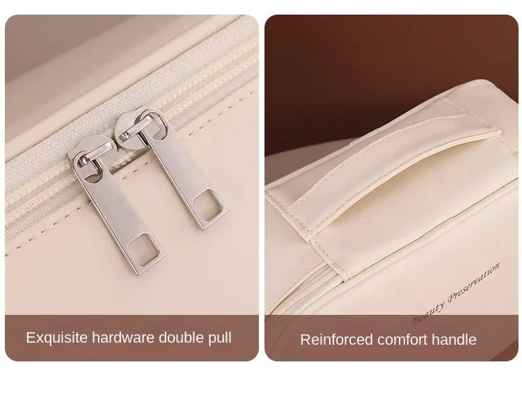 New Women's Cosmetic Bag Portable Storage Bag Large Capacity Luxury makeup bag travel organizer Essentials Toiletry Bag - Smarsty