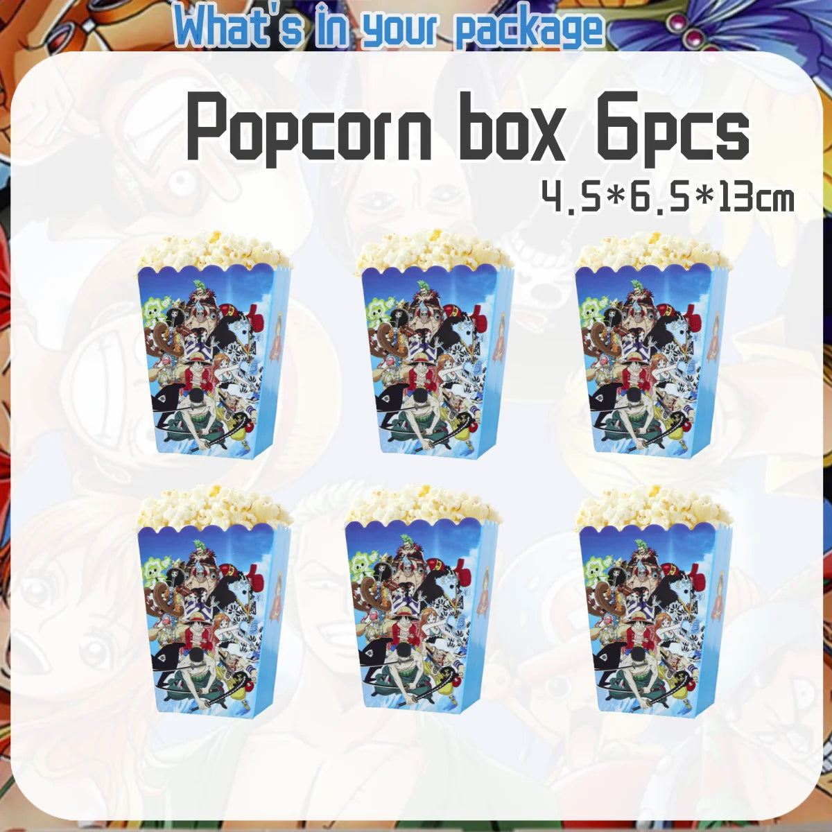 One Piece Birthday Party Disposable Tableware Set - Smarsty