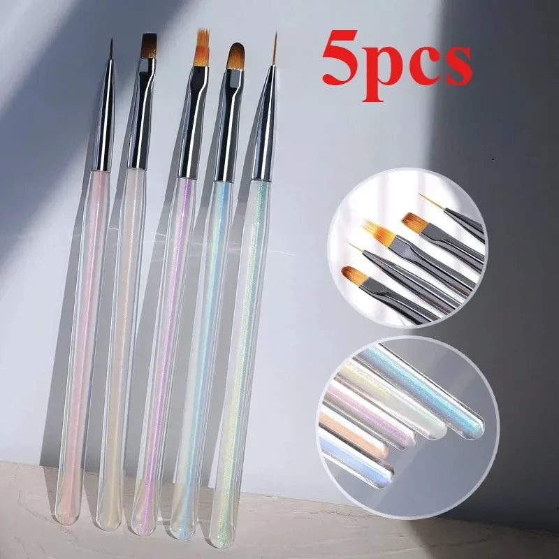 Professional Nail Art Liner Brushes for Precision Designs - Smarsty