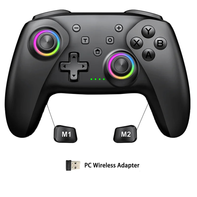 Dinofire Wireless Bluetooth RGB Controller for Nintendo Switch - Smarsty