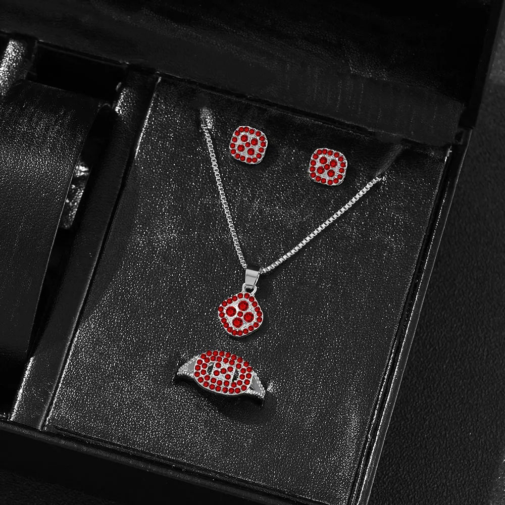 Luxury Cube Jewelry Set for Women Elegant Gift - Smarsty