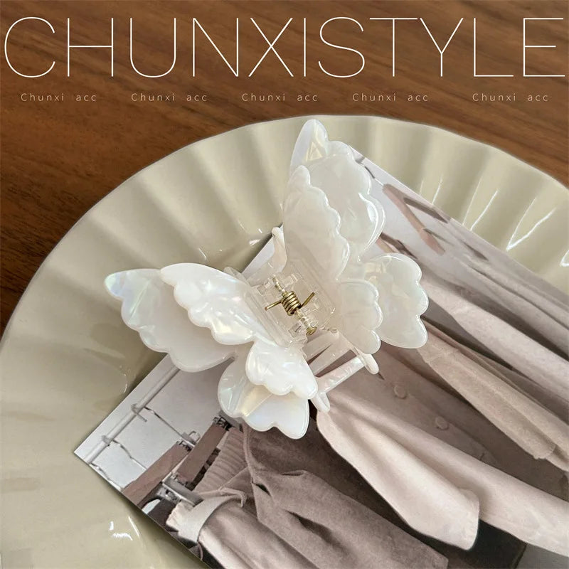 Fairy Butterfly Hair Claw Clip for Stylish Updos - Smarsty