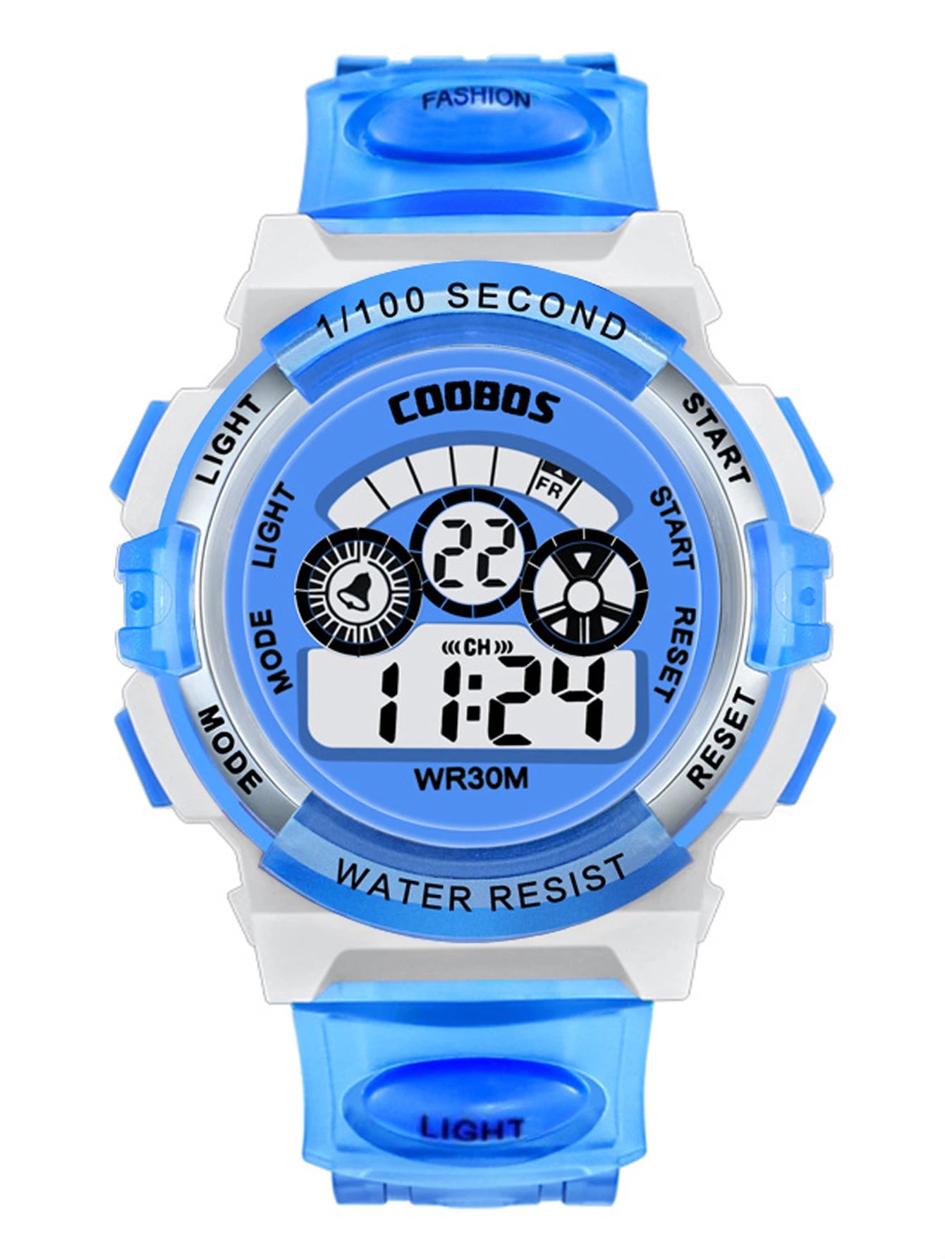 Fashionable Simple Silicone Digital Watch for Everyday Use - Smarsty