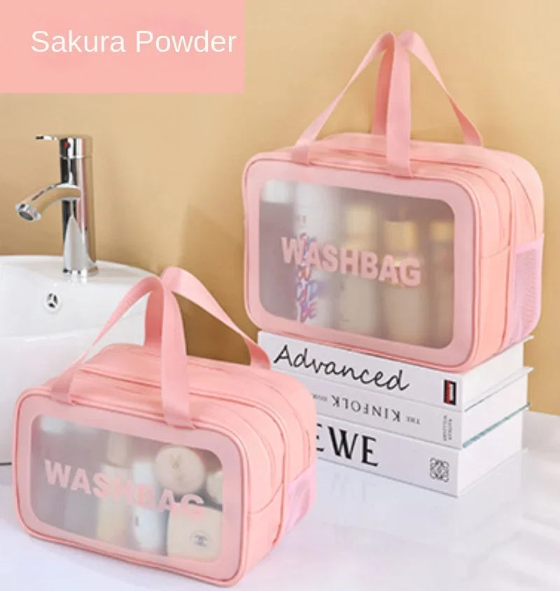 Portable Dry Wet Separation Toiletry Bag With Double Layer - Smarsty