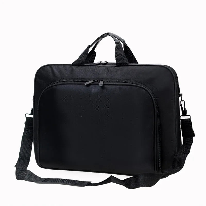 Nylon Laptop Bag 15.6 Inch Portable Unisex Shoulder Bag