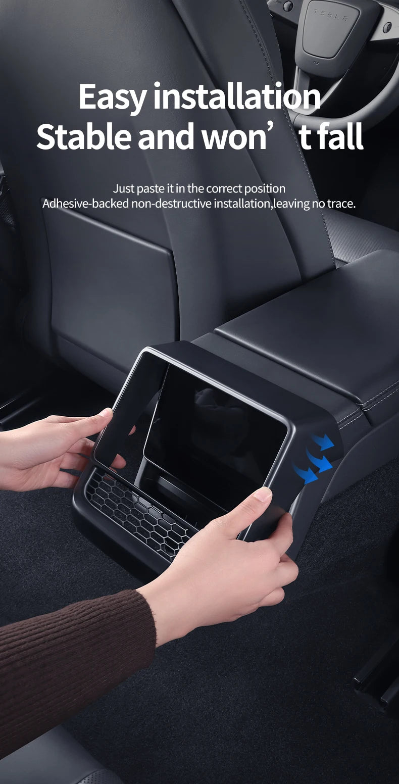 Rear Center Console Air Vent Cover Dust Shield for EV - Smarsty
