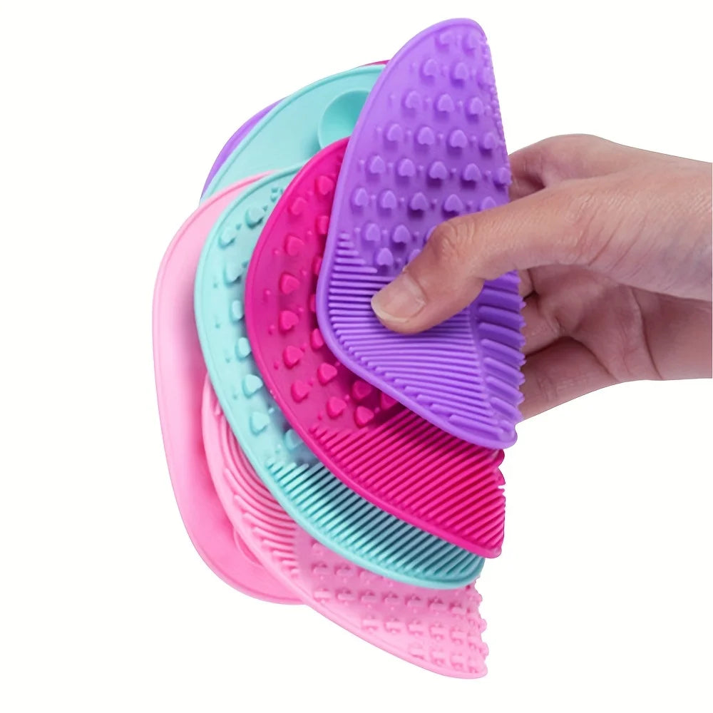 Silicone Apple Brush Cleaning Pad with Suction Cup - Smarsty