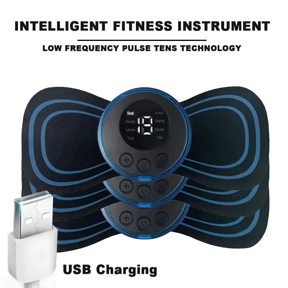 Rechargeable Neck Massager with Customizable Modes for Pain Relief - Smarsty