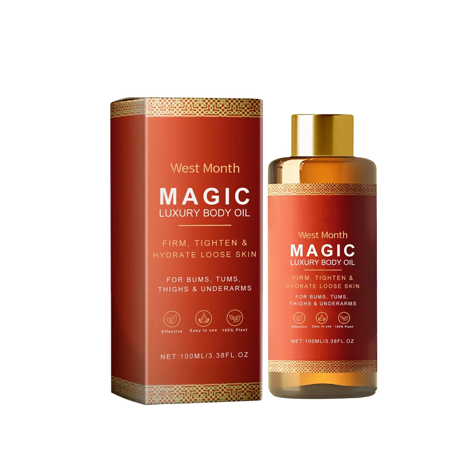 Tightening Body Oil for Firming and Moisturizing Skin - Smarsty