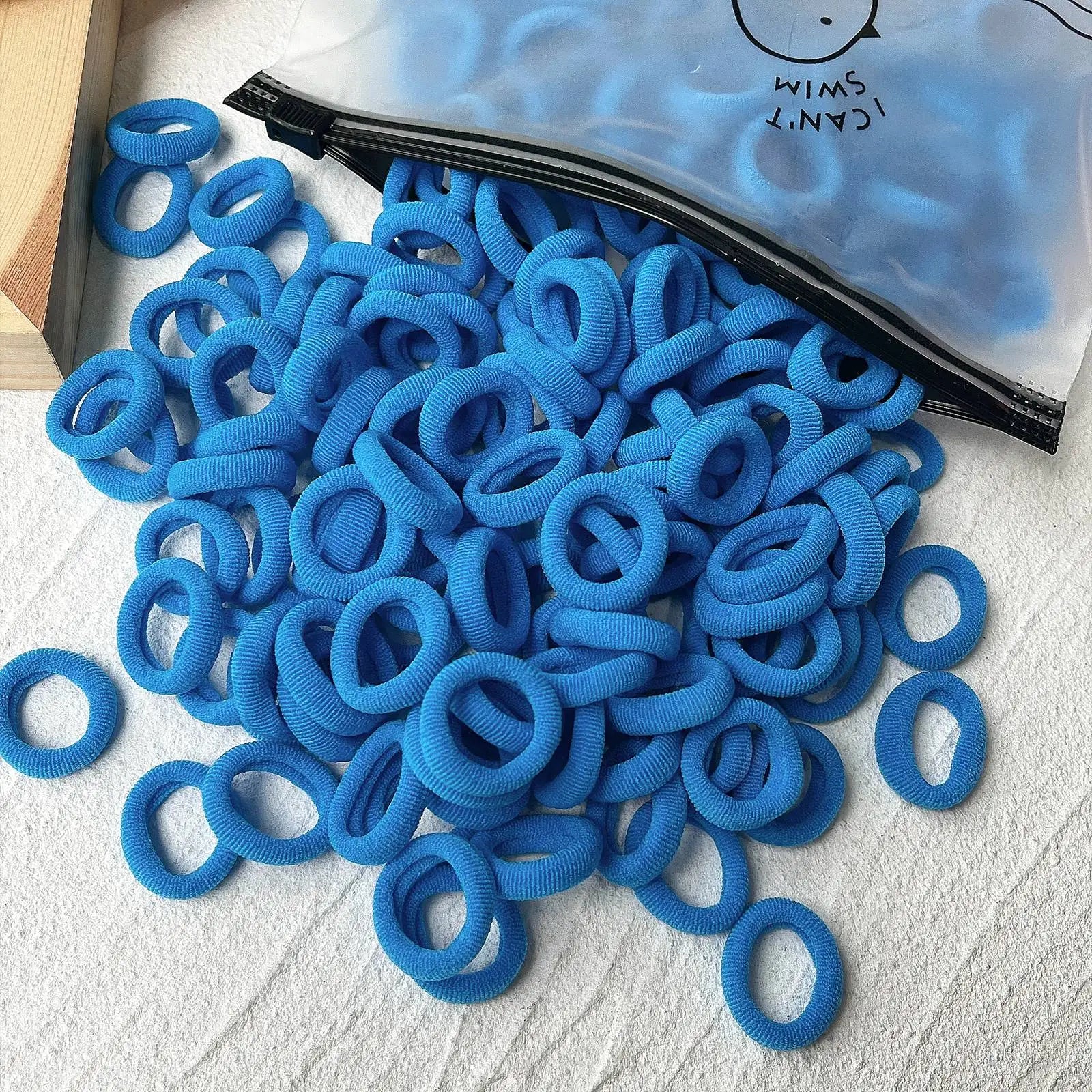 Kids Colorful Elastic Hair Bands Soft Non Slip Scrunchies - Smarsty