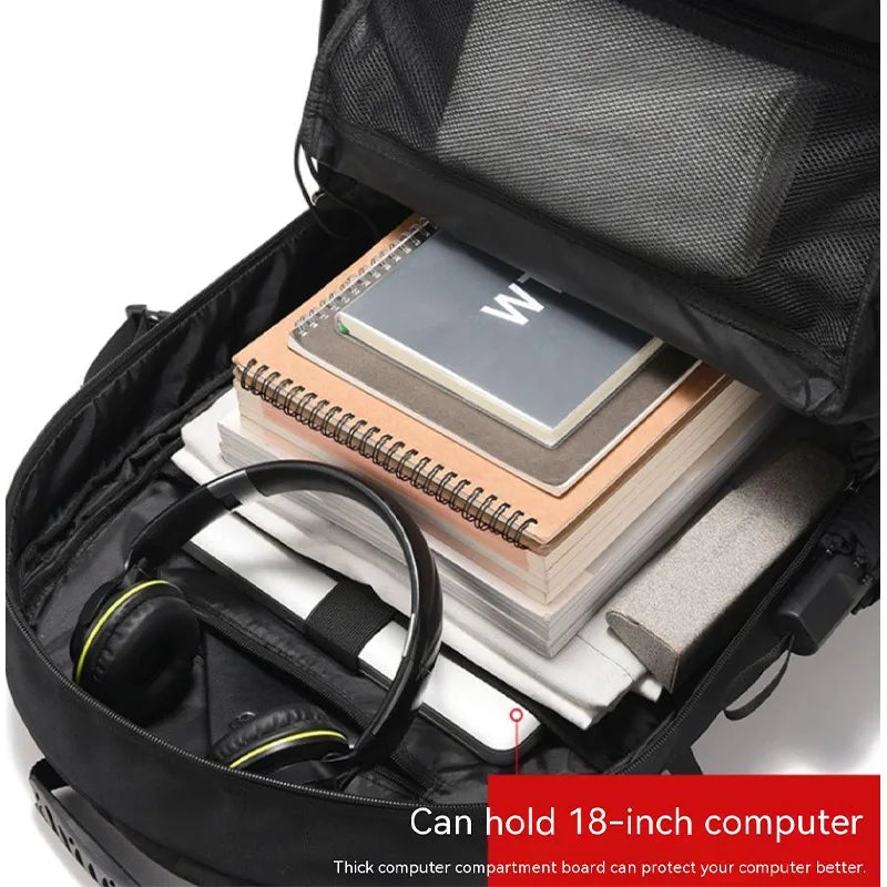 Large Travel Backpack Waterproof With Shoe Compartment - Smarsty