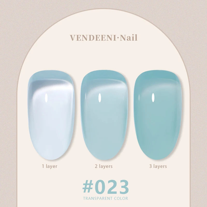 Vendeeni 24 Colors Jelly Gel Nail Polish Set - Smarsty