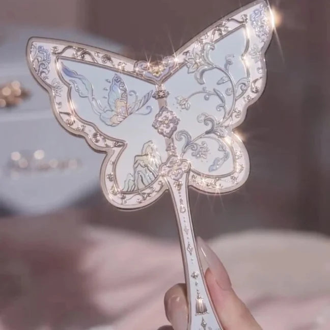 Flower Knows Angel Series Handheld Mirror Stylish and Portable - Smarsty