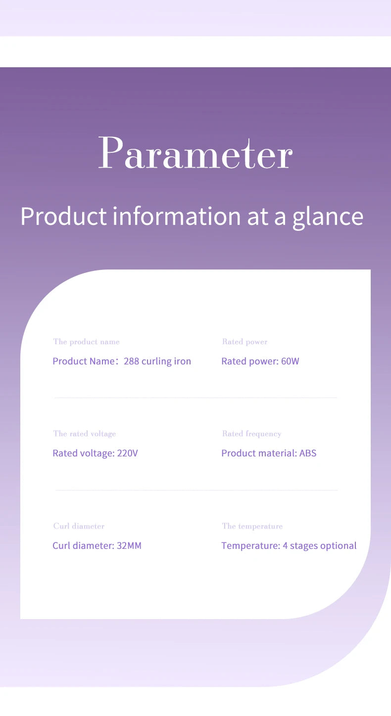 Large Volume Hair Curler with Negative Ion Technology - Smarsty