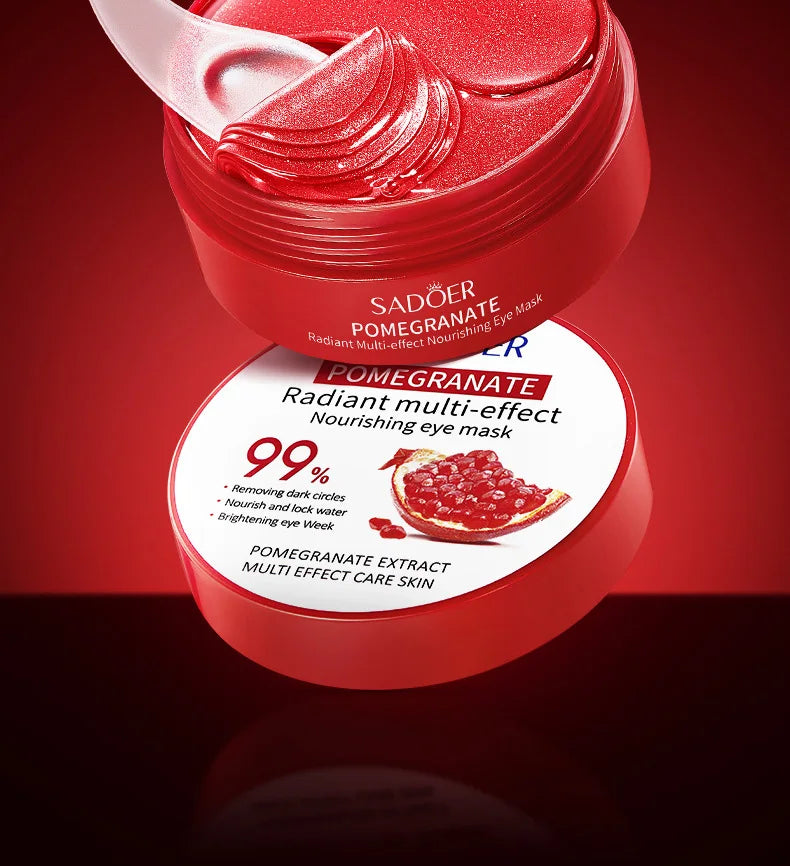 Pomegranate Collagen Eye Masks for Dark Circles and Puffiness - Smarsty