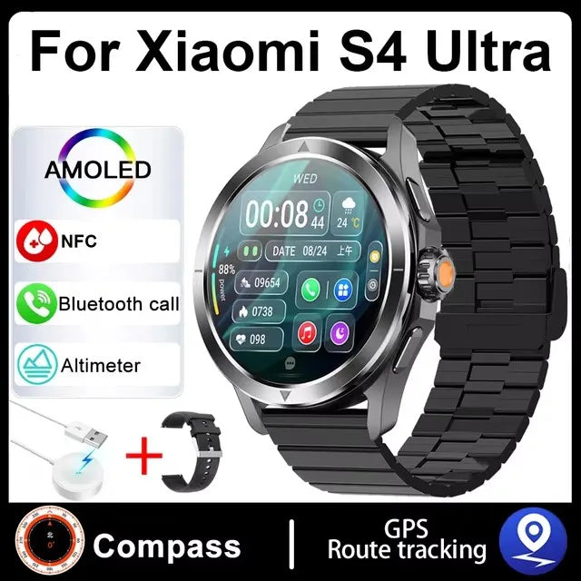 Xiaomi S4 Ultra Smart Watch With GPS Waterproof Sports Features - Smarsty