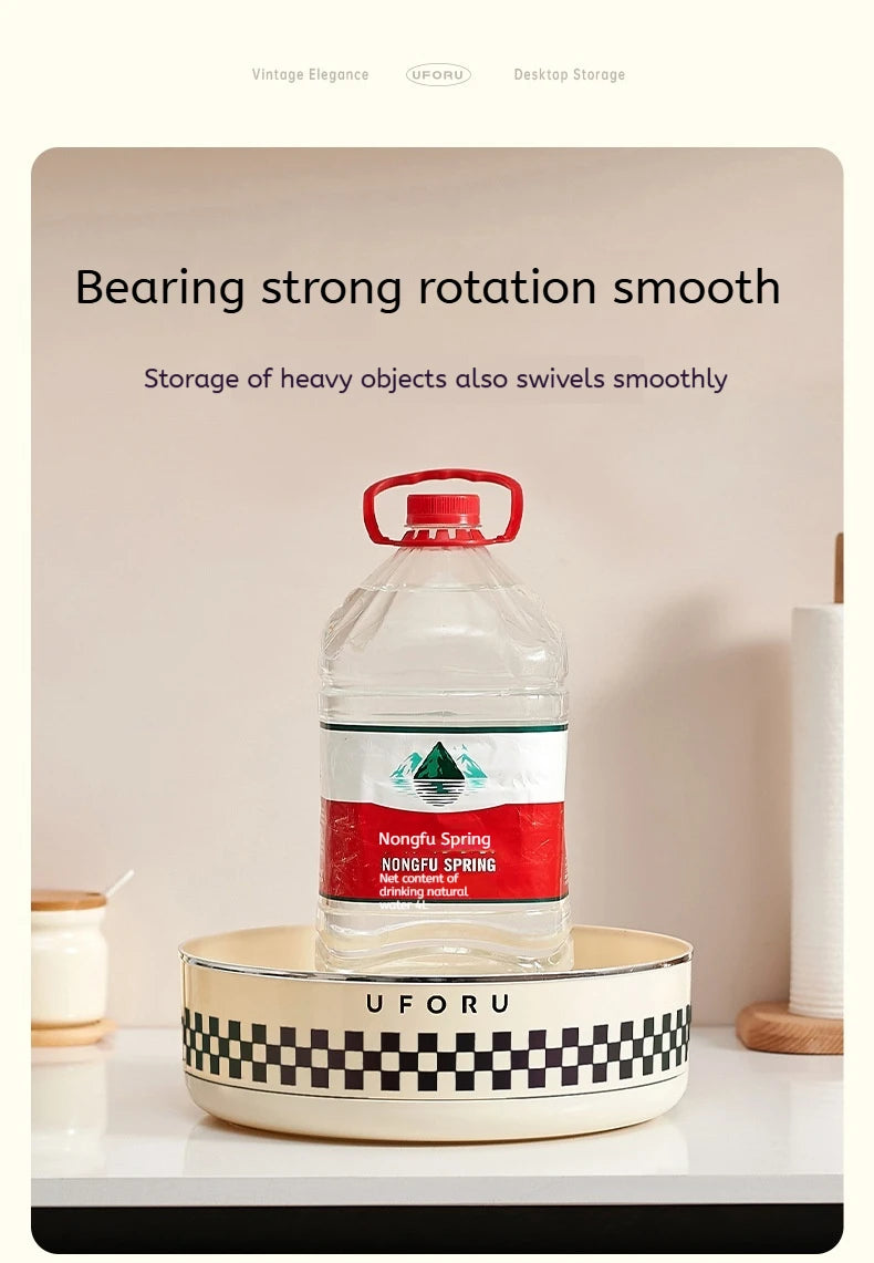 Multifunctional Adjustable Kitchen Rack, Large Capacity Condiment Box Storage , Plastic Material Tabletop Fruit Platter