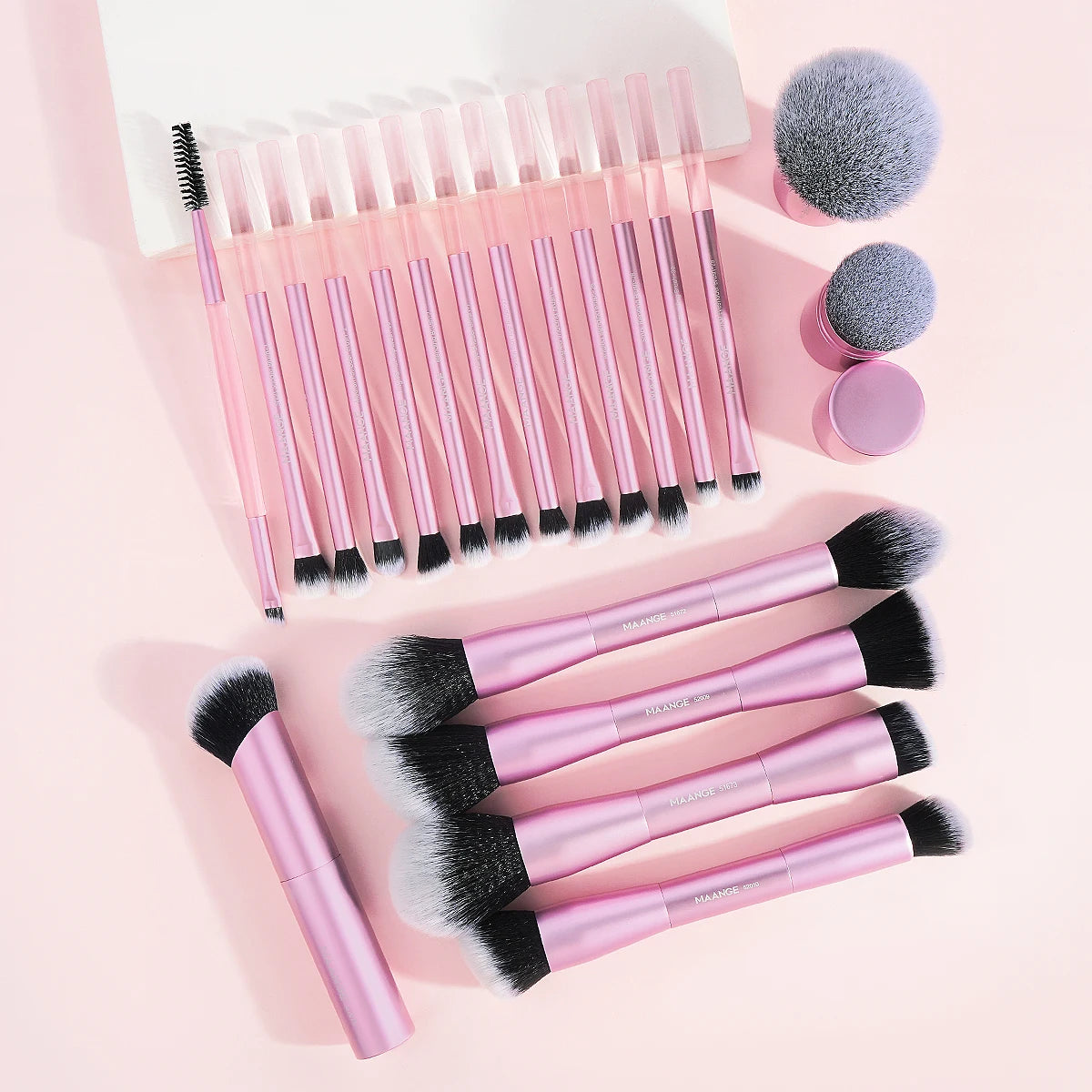 MAANGE 20 Piece Pro Makeup Brush Set for Flawless Blending - Smarsty