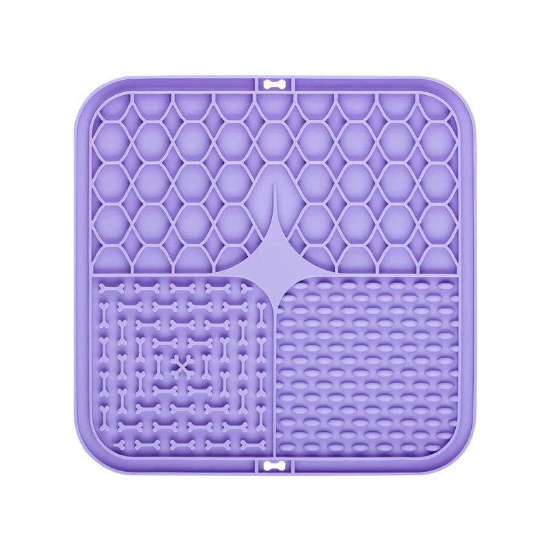 Silicone Pet Lick Mat for Slow Feeding Dogs - Smarsty