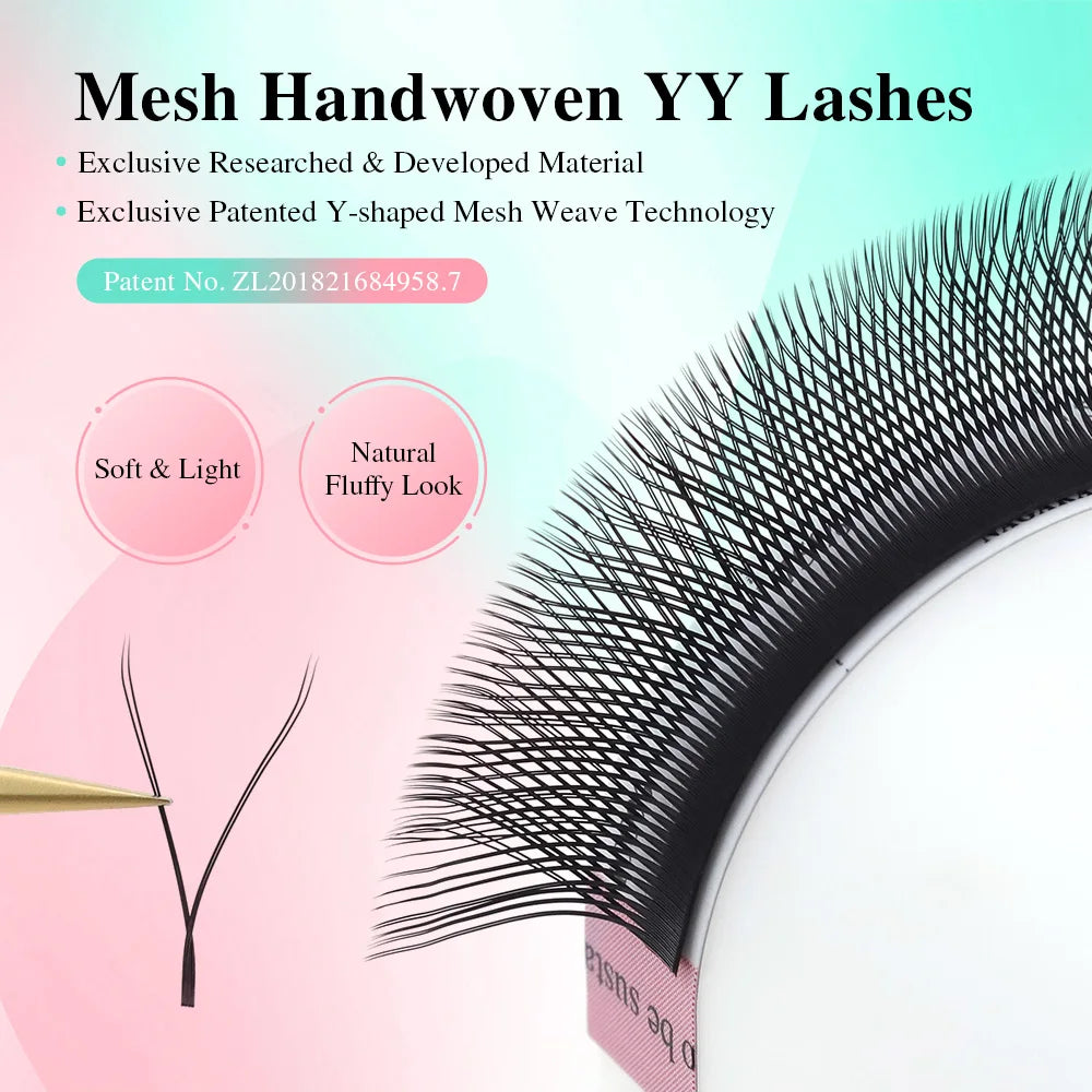 YY Shape Triple Top Eyelash Extensions for Volume - Smarsty