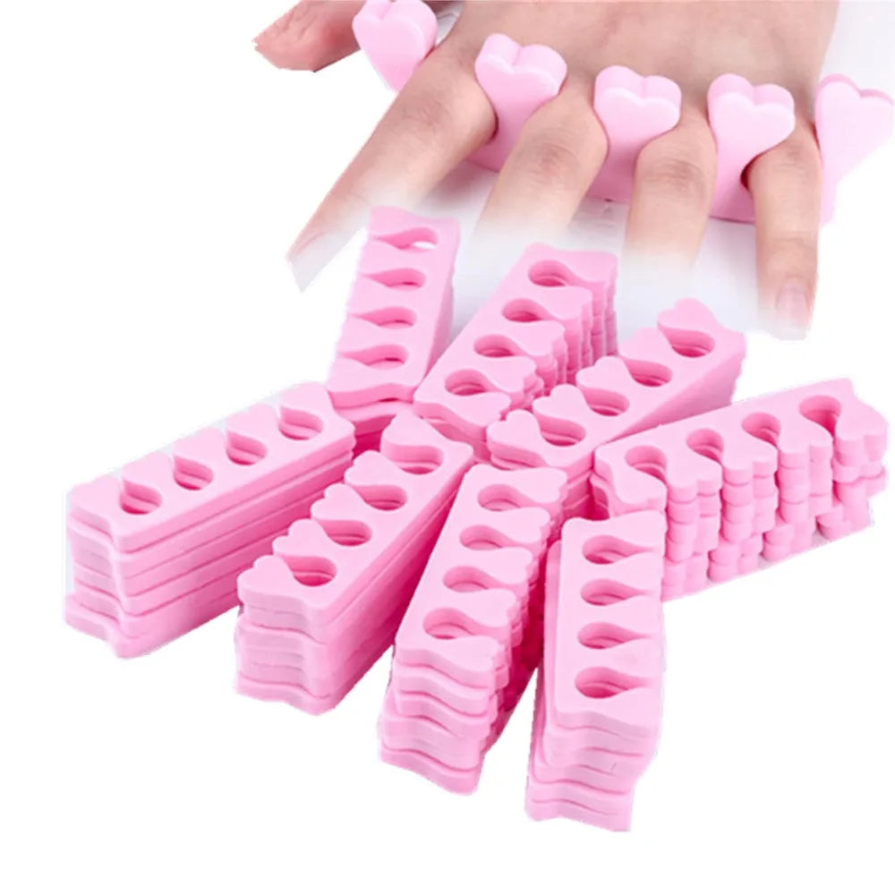 Soft Silicone Toe Separators for Nail Art Practice - Smarsty