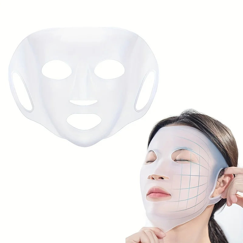 Silicone Mask Cover for Moisturizing Facial Care - Smarsty