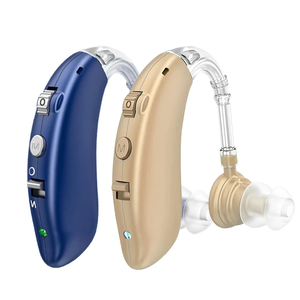 Rechargeable High Performance Hearing Aids With Charger - Smarsty
