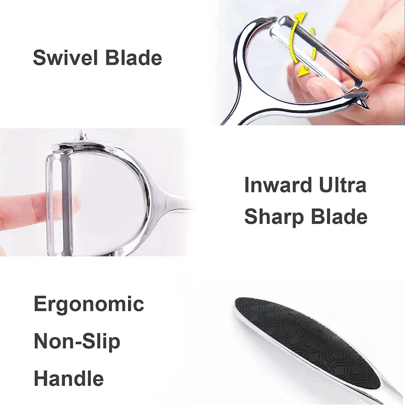 Stainless Steel Potato Peeler Vegetable Peeler Multi-function Carrot Grater Fruit Tools Kitchen Accessories cuisine pelador by Smarsty