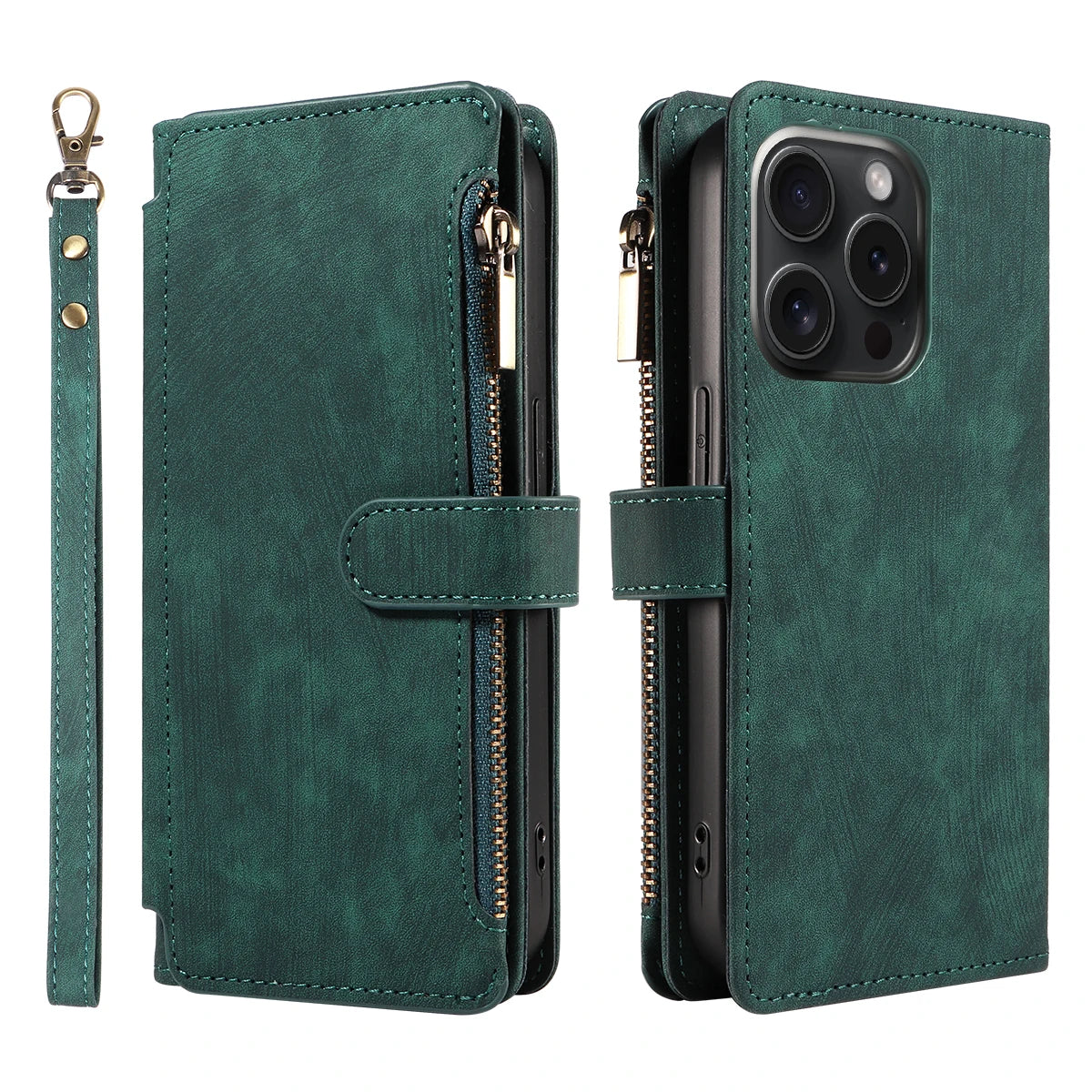 PU Leather Phone Case for Samsung Galaxy S25Edge Ultra S24 S23 S22 S21 S20 S10 S9 S8Plus FE Note20 Flip Wallet Style Phone Cover