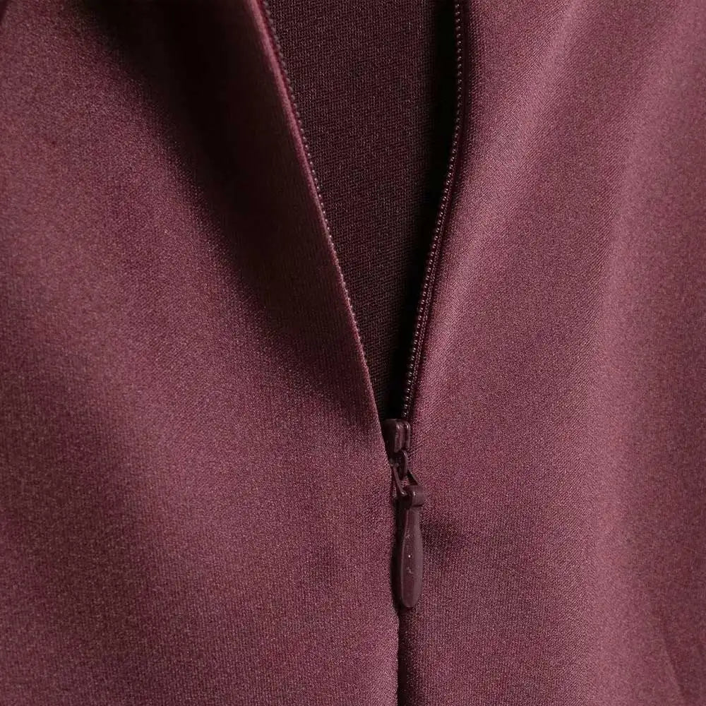 TRZA-Women's Long Satin Halter Dress, Backless, Bow Tied, Back Zipper, Female Dresses, Sexy Fashion - Smarsty