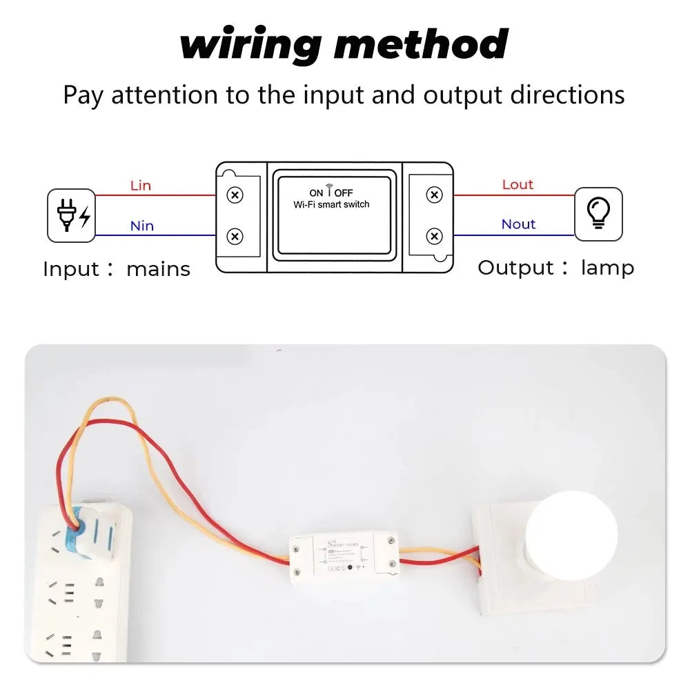Wifi Smart Switch Remote Controller for Home Automation - Smarsty