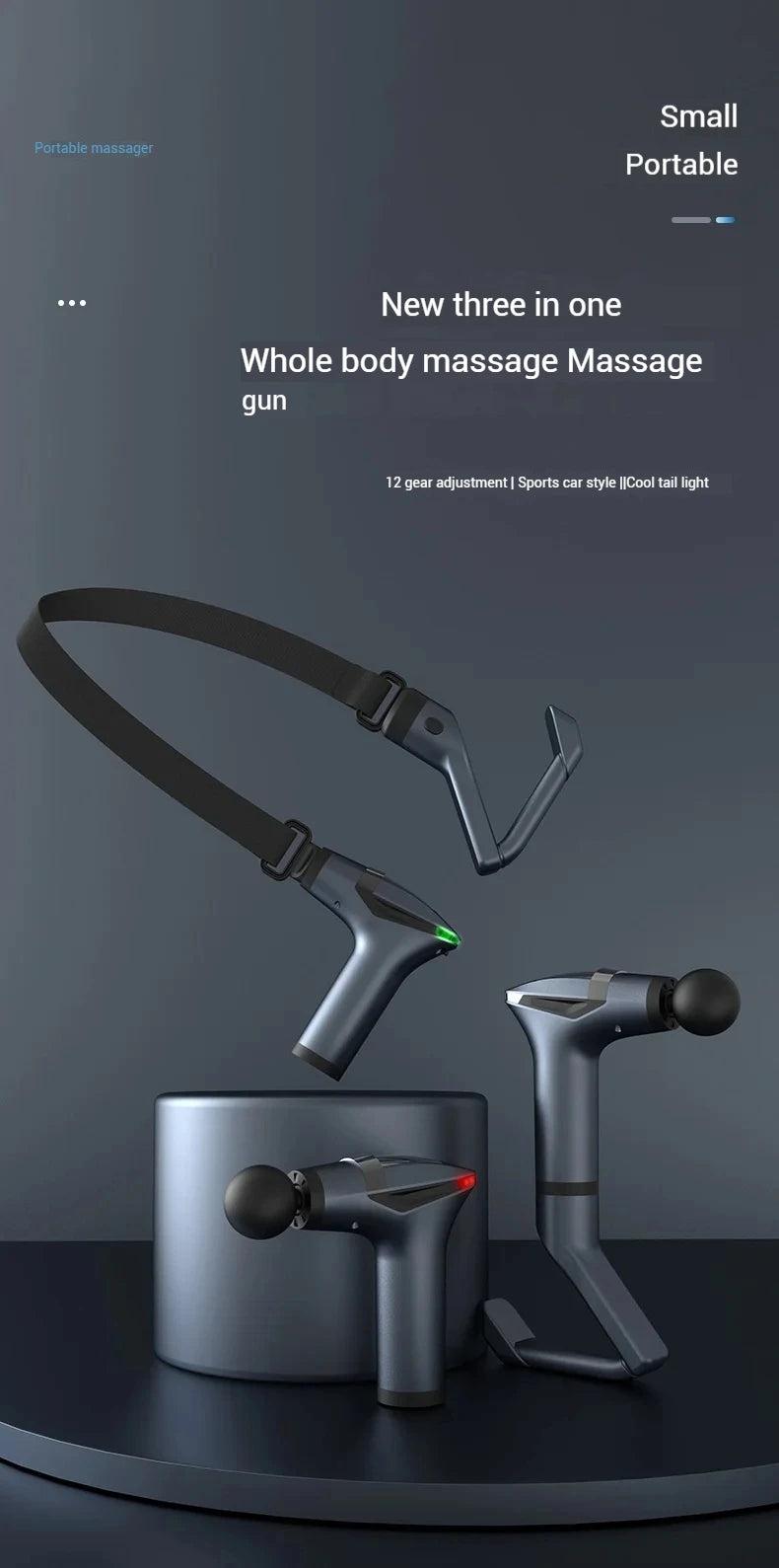 Electric Massage Gun for Deep Tissue Muscle Relief - Smarsty
