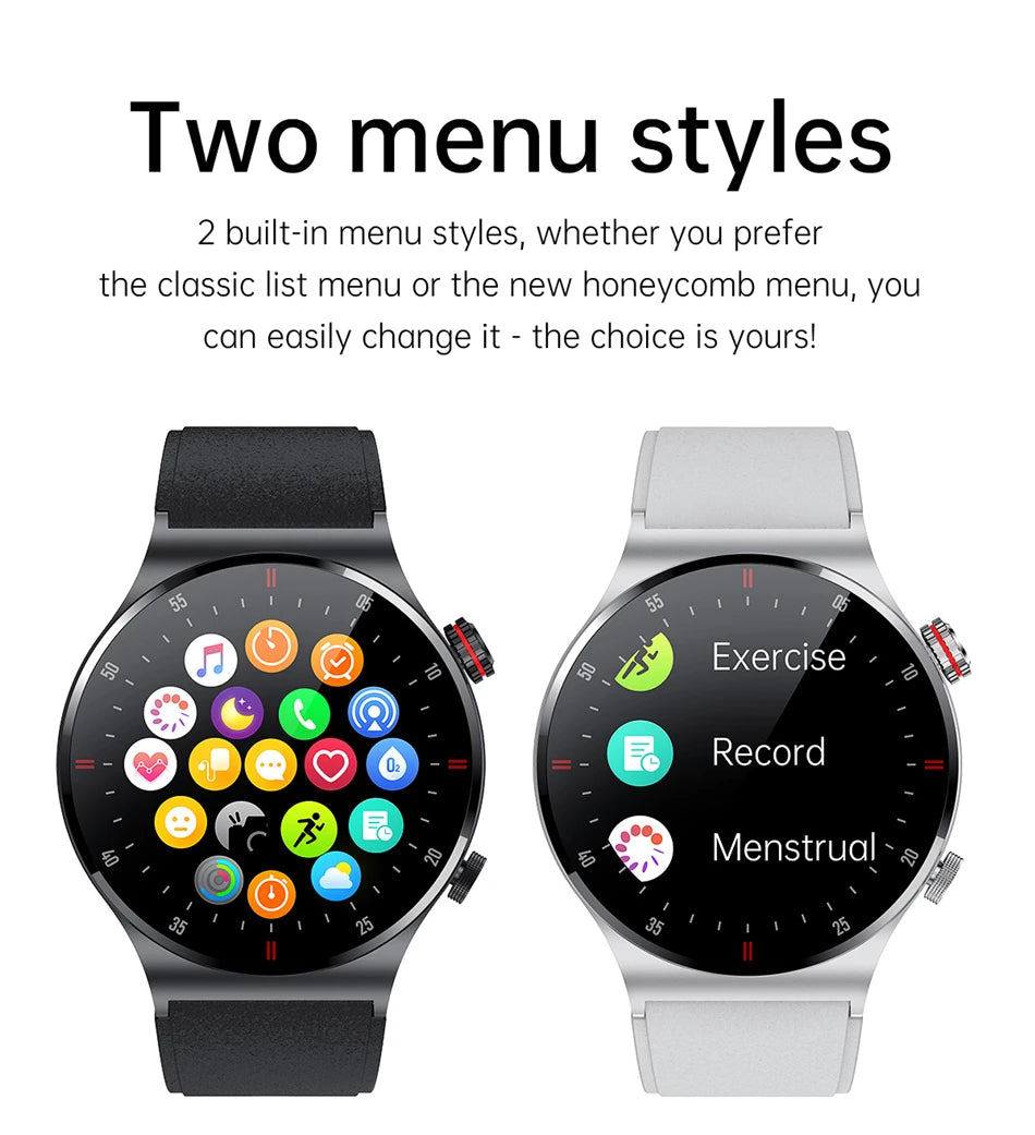 LIGE Bluetooth Smart Watch with ECG PPG Tracking - Smarsty