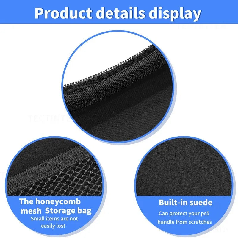 Portable Shockproof Storage Bag for PS4 and Xbox Controllers - Smarsty