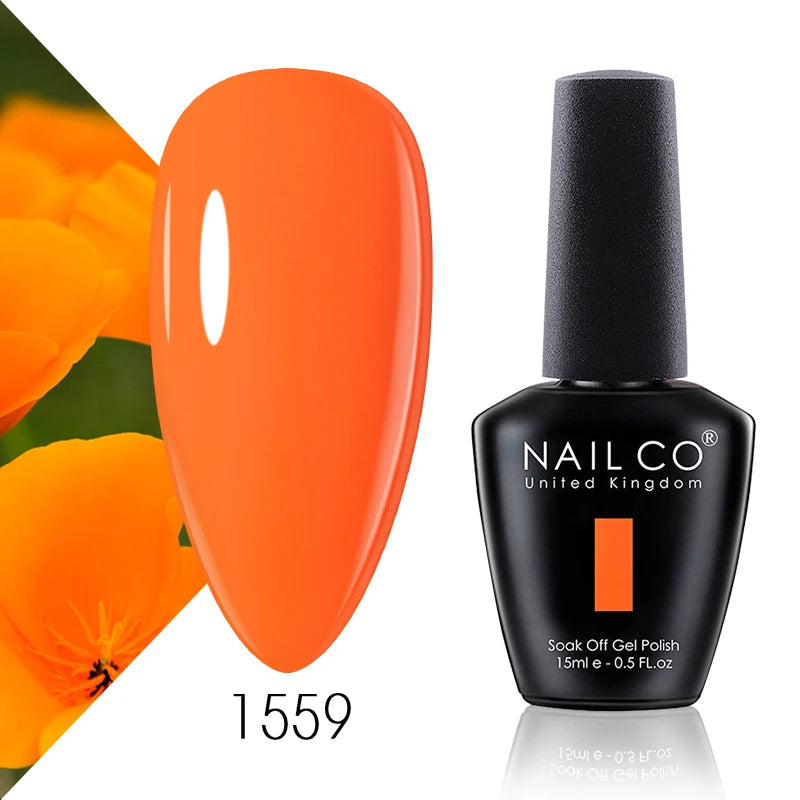 NAILCO 15ml Gel Top Coat and Base Coat for Long-Lasting Shine - Smarsty