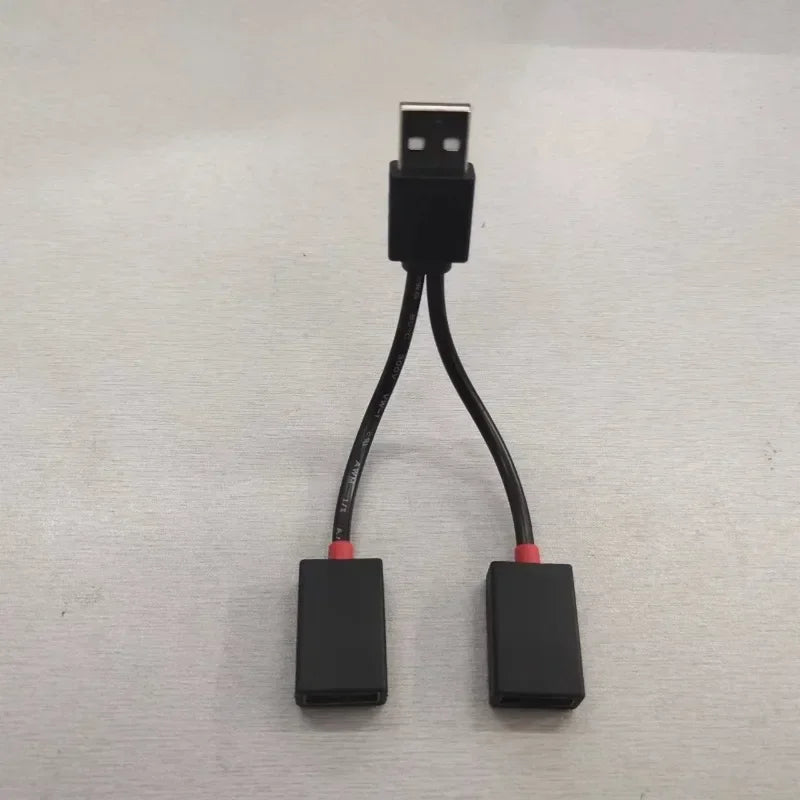 Car USB Hub 1 In 2 Out Charging Cable CompactLight