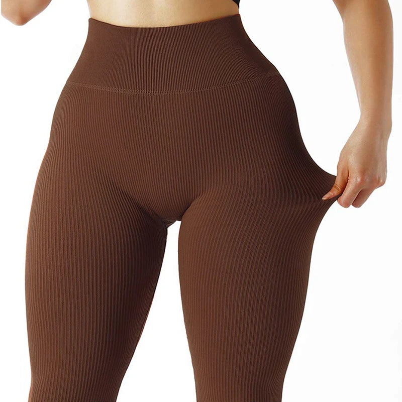 Sexy Gym Leggings Women Fitness Seamless Compression Leggings Women Running Outdoors Activewear Pants - Smarsty