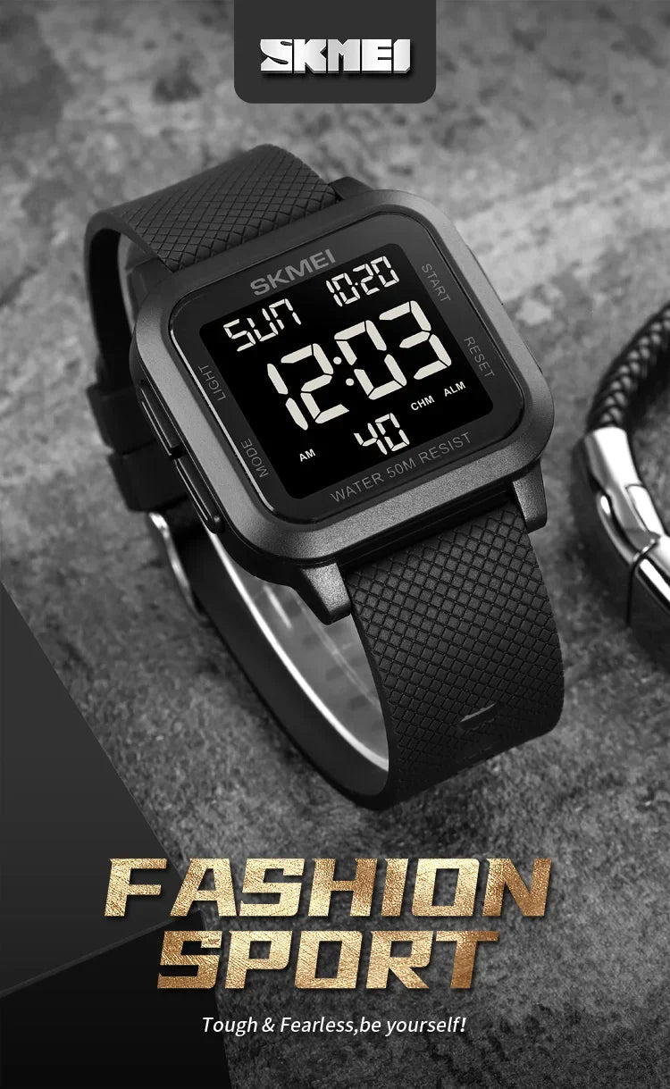 Skmei 1894 Military Waterproof Digital Watch for Men - Smarsty