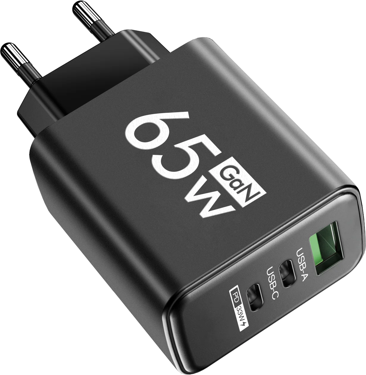 GaN 65WMax USB C PD Ultra Fast Charging Wall Charger - Smarsty