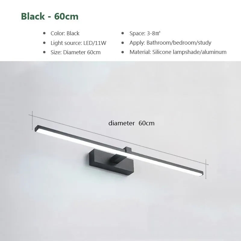 Modern Waterproof LED Mirror Lights for Bathroom Use - Smarsty
