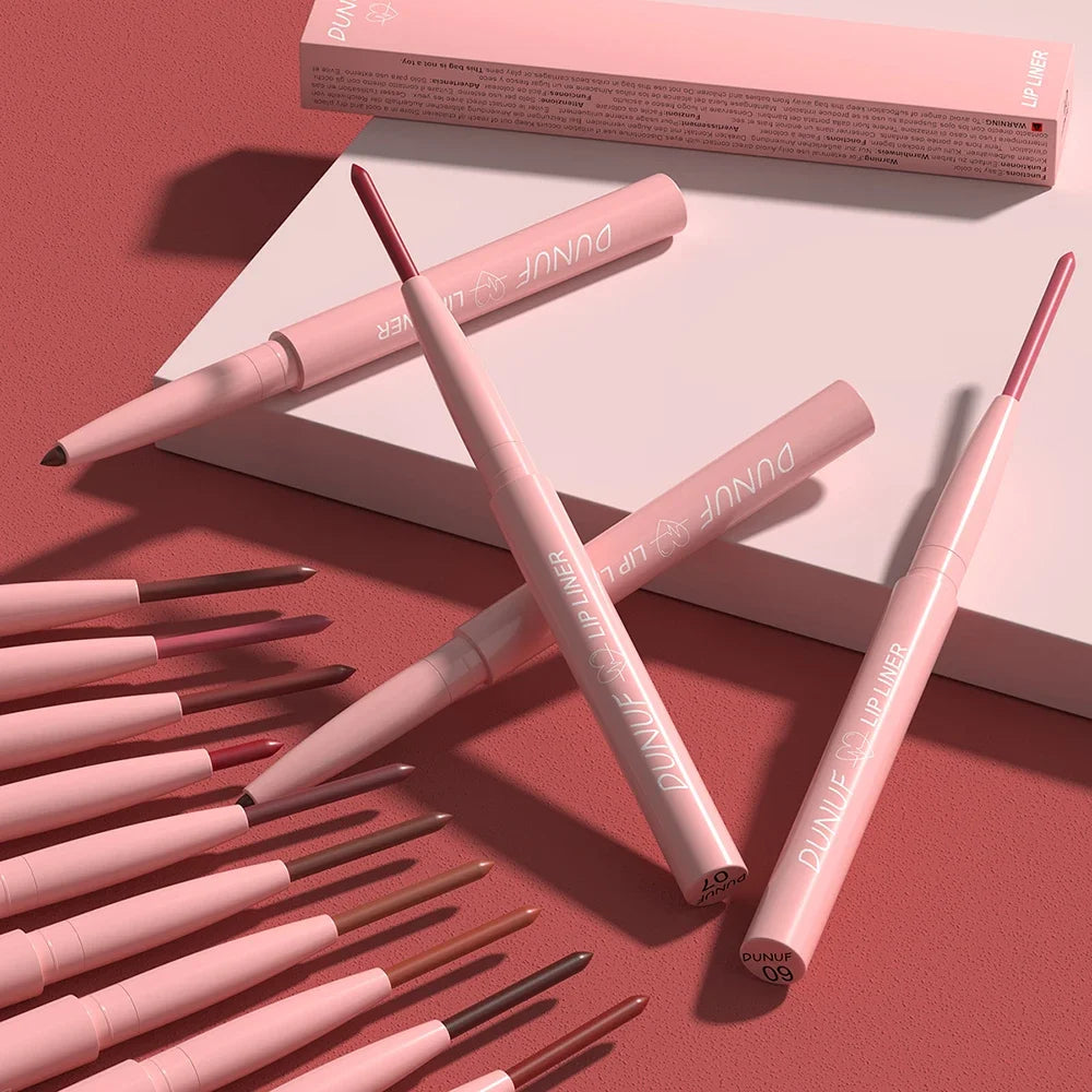 Matte Red Brown Lip Liner Pencil for Plump Lips - Smarsty
